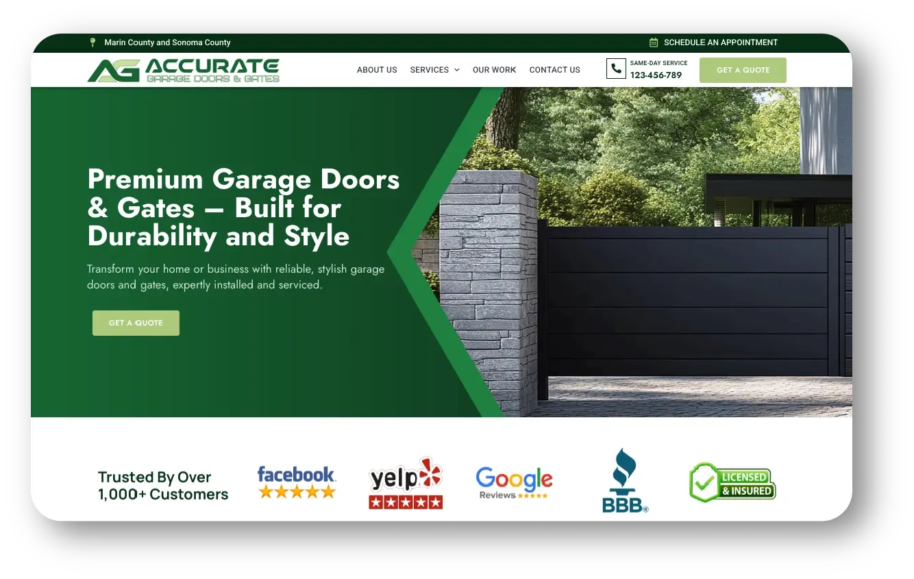 Image gallery marquee